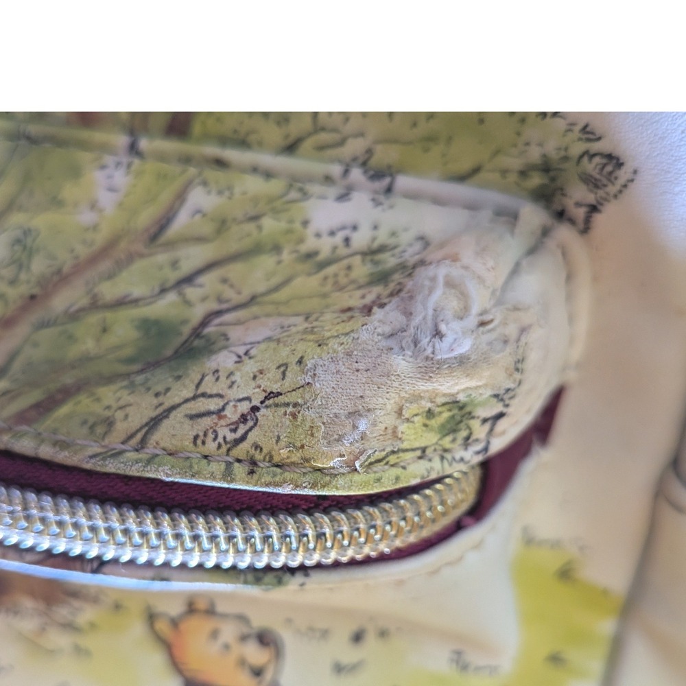 Loungefly Mini Backpack Disney Cottagecore Whimsical Pooh Tigger Eeyore Piglet - Picture 3 of 6